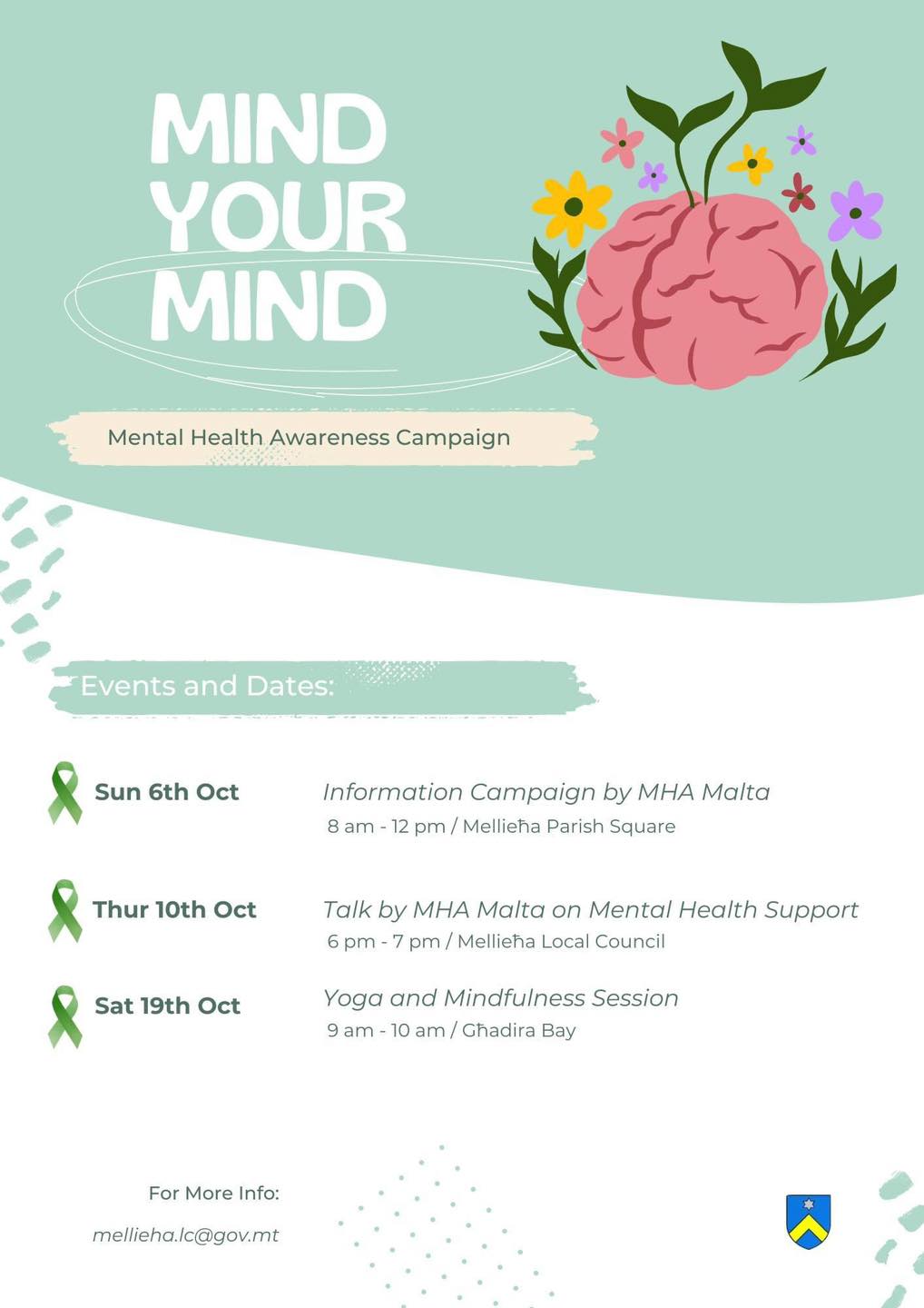 Mellieha Local Council Mental Health Awareness Campaign