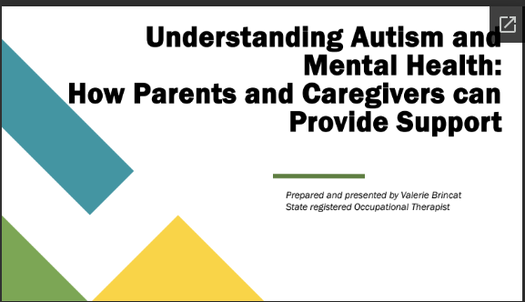 Autism and Mental Health Presentation